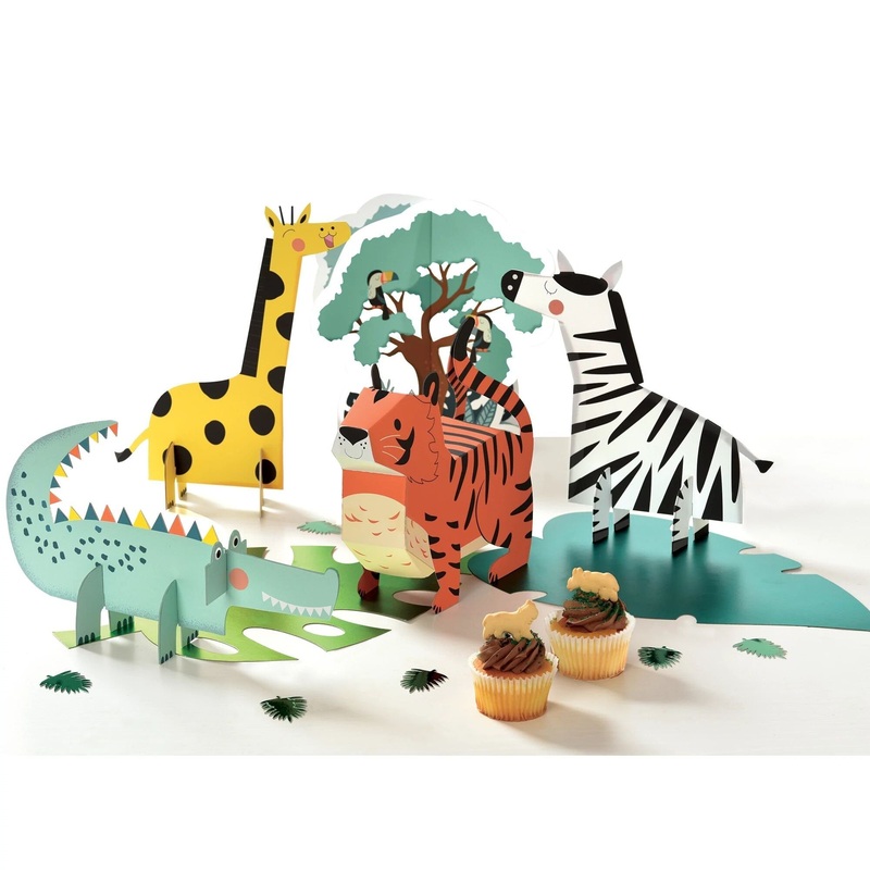 Safari Party Centerpiece Kit