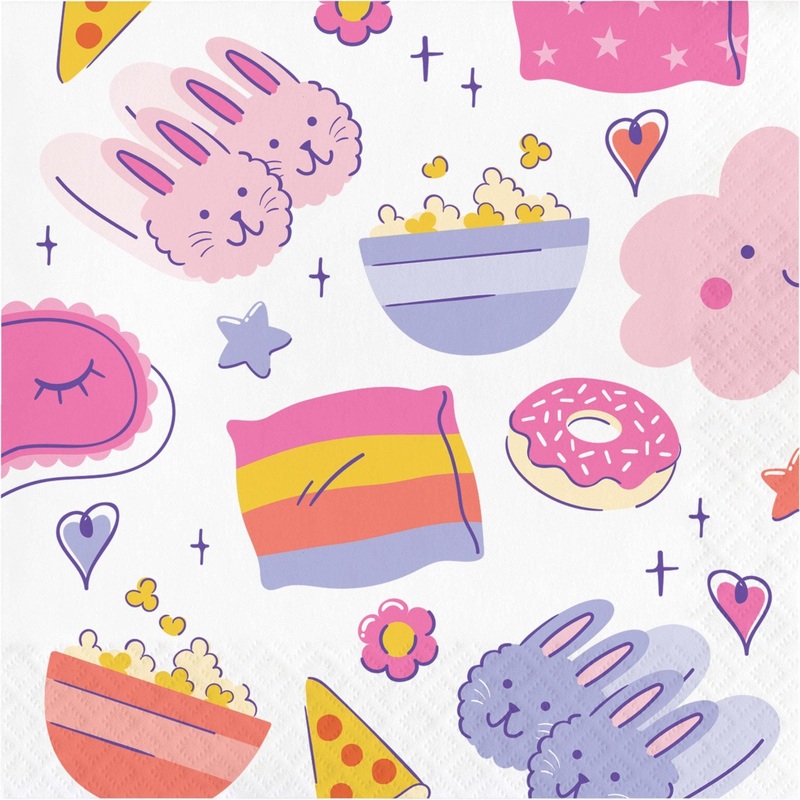 Sleepover Party Napkins 16ct