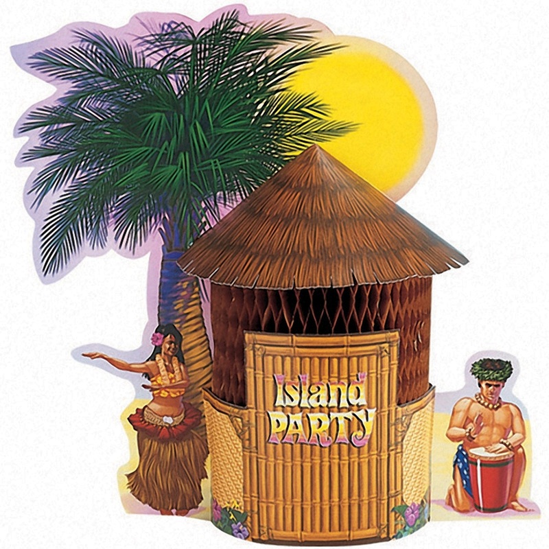 Tiki Party Centerpiece