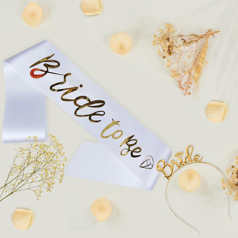 Bride to Be Sash & Headband