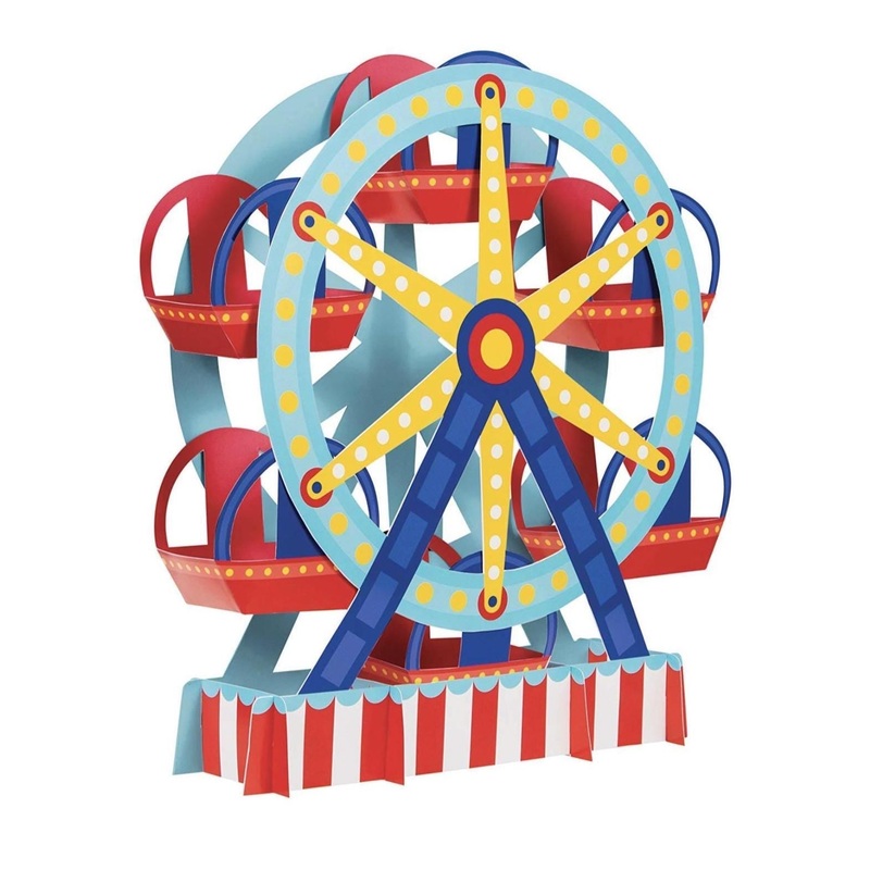 Carnival Ferris Wheel Party Centerpiece