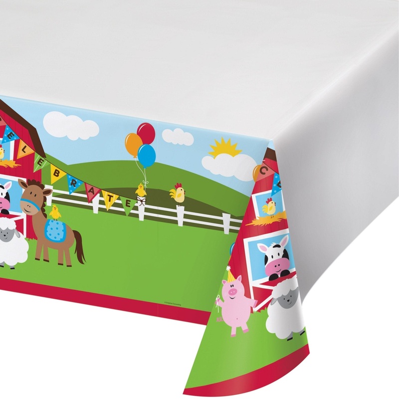 Farm Party Tablecloth