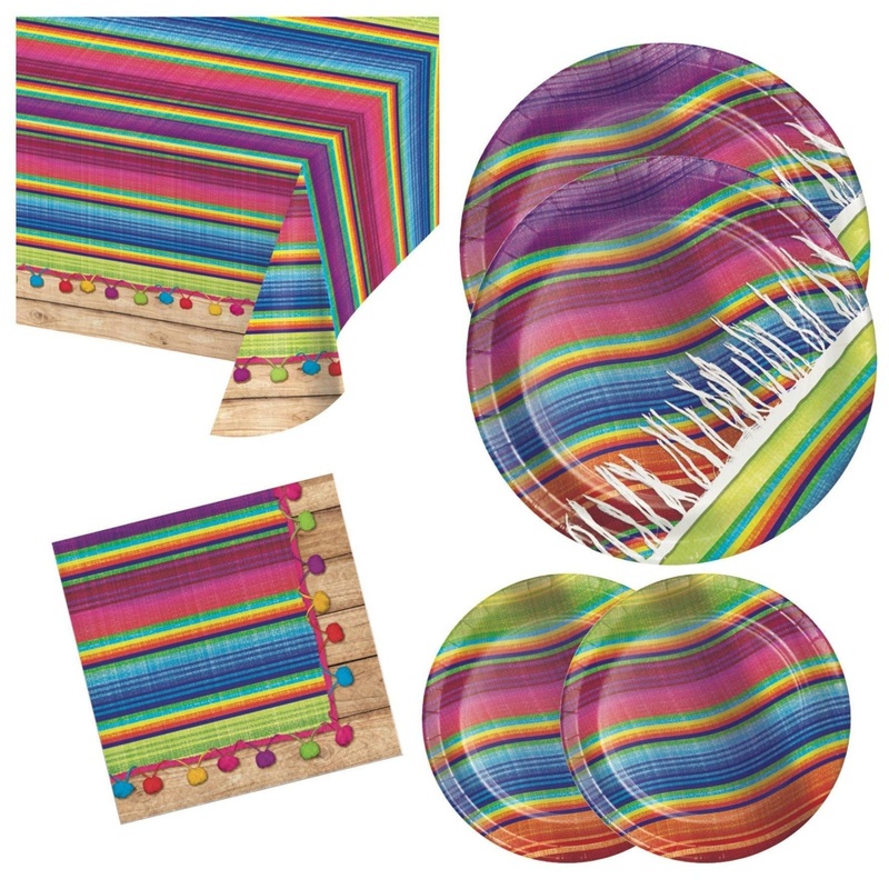 Fiesta Colorful Party Pack Set