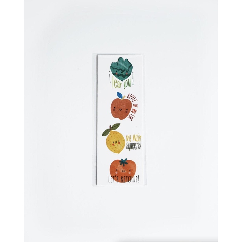 Fruit & Veggie Temporary Tattoos