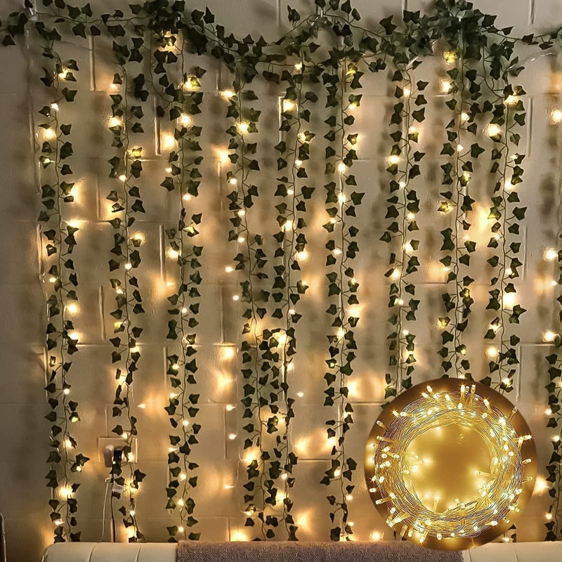 Green Vines Fairy Light Decor