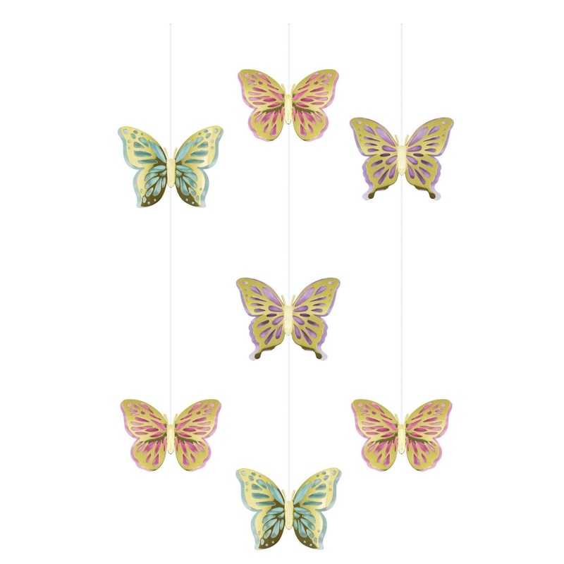 Hanging Butterfly Party Decorations
