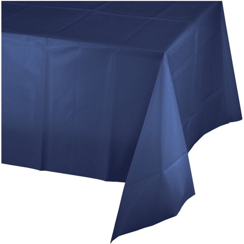 Navy Blue Tablecloth