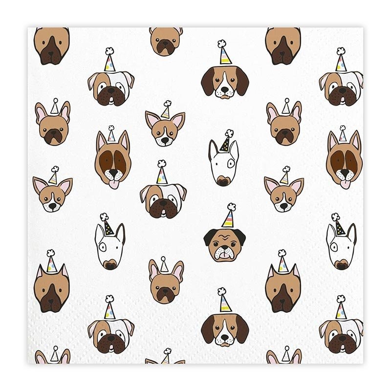 Pawsome Dog Party Napkins