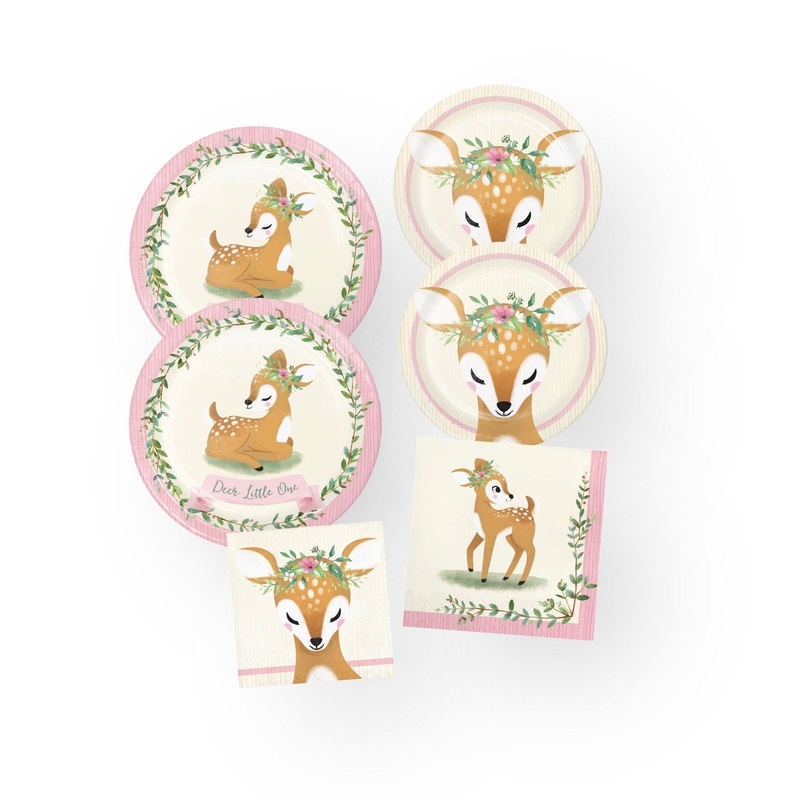 Pink Woodland Party Pack