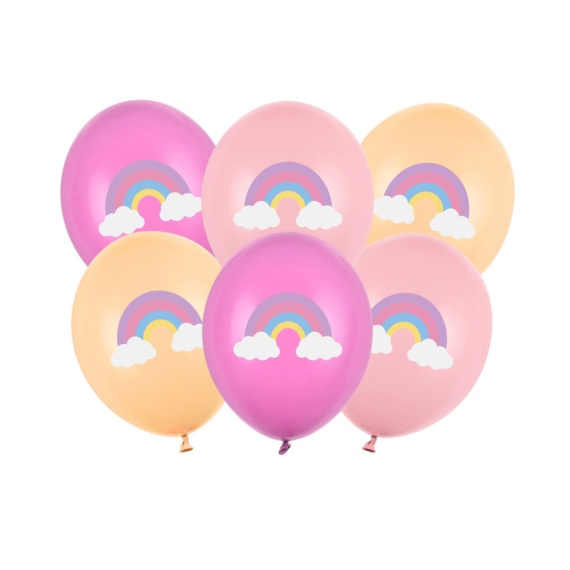 Rainbow Party Balloons