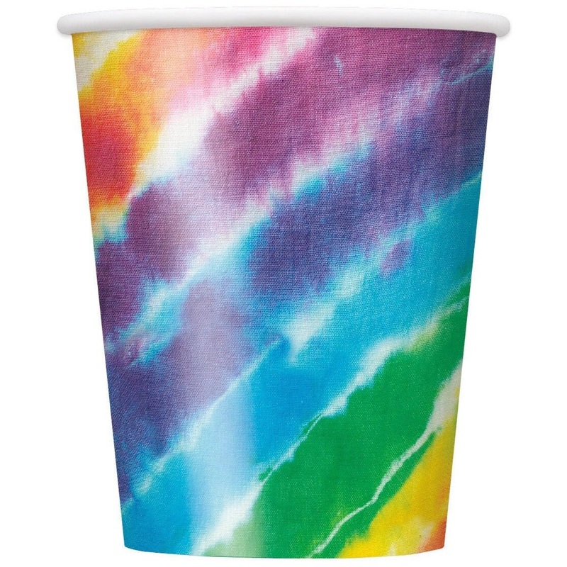 Tie Dye Party Cups