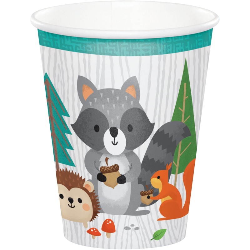 Woodland Party Cups