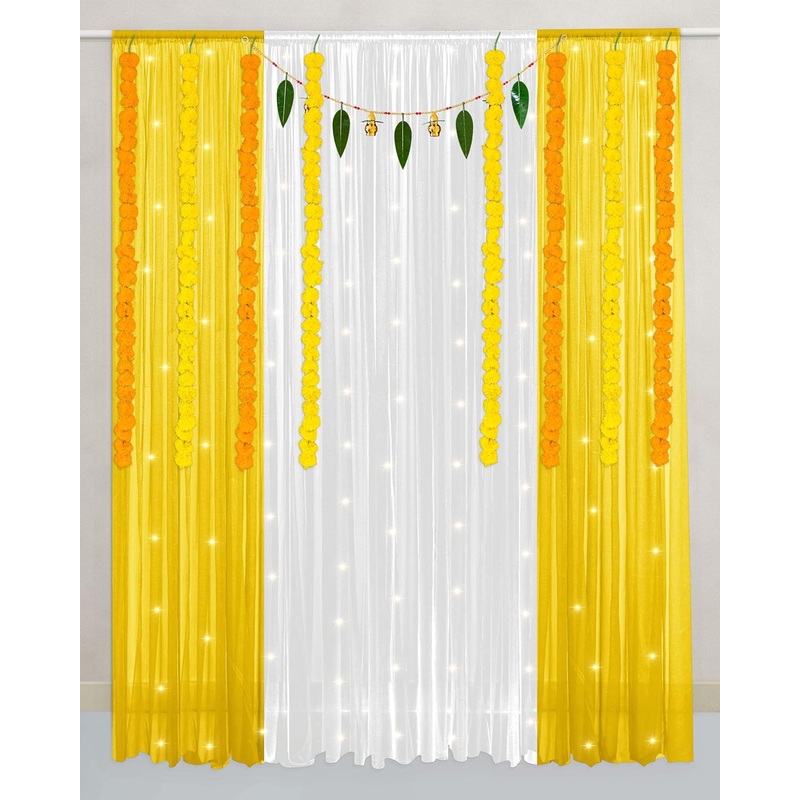 Backdrop Decoration for Ganesh Chaturthi
