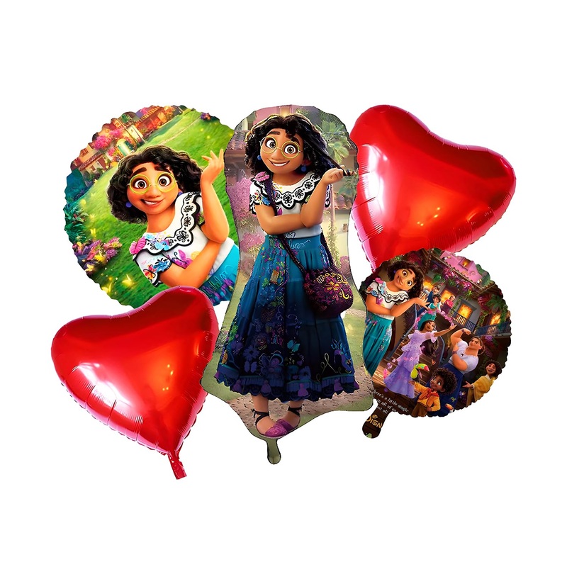 Encanto Theme Foil Balloons for Birthday Decoration