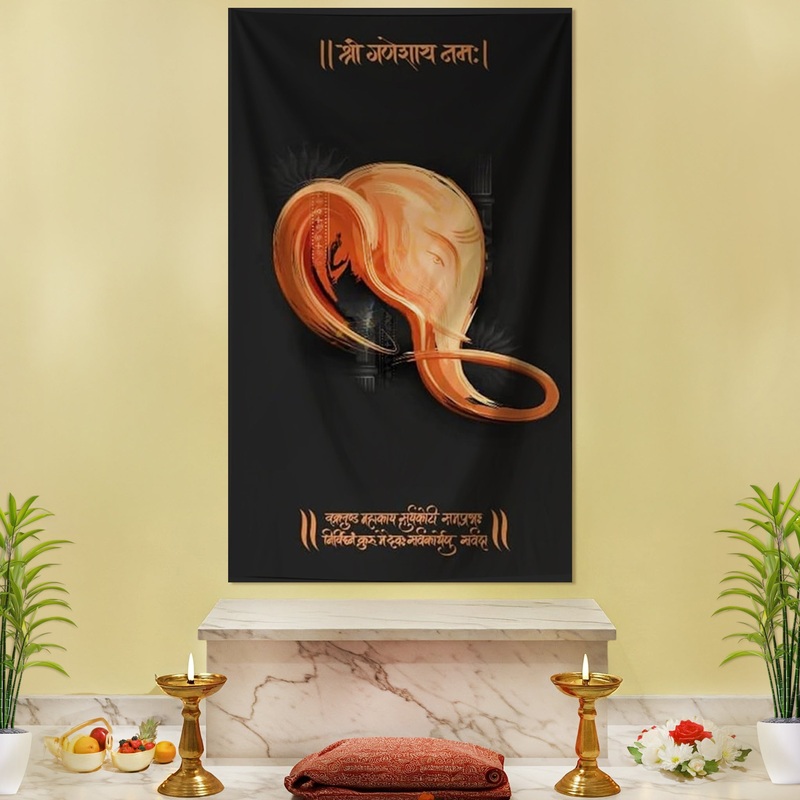 Ganesh Backdrop for Wall decor