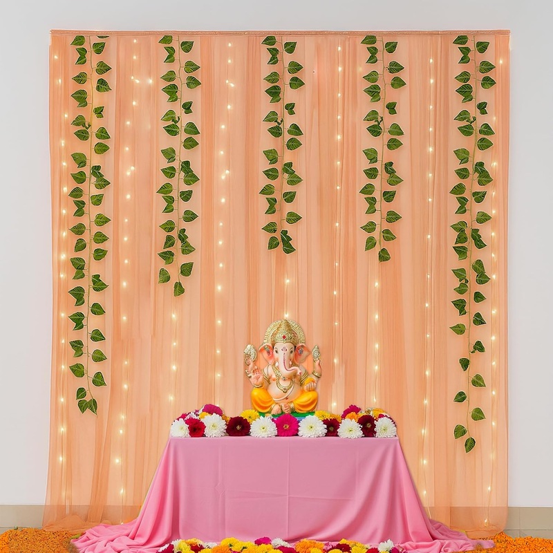 Ganpati Soft Glow Backdrop