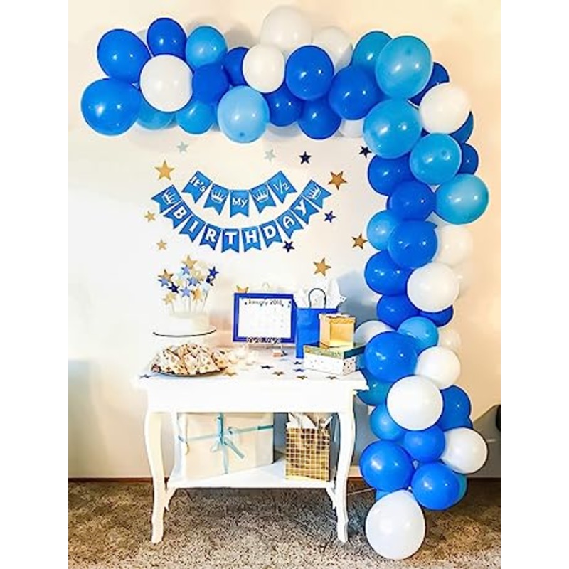 half birthday decoration items kit for baby boy