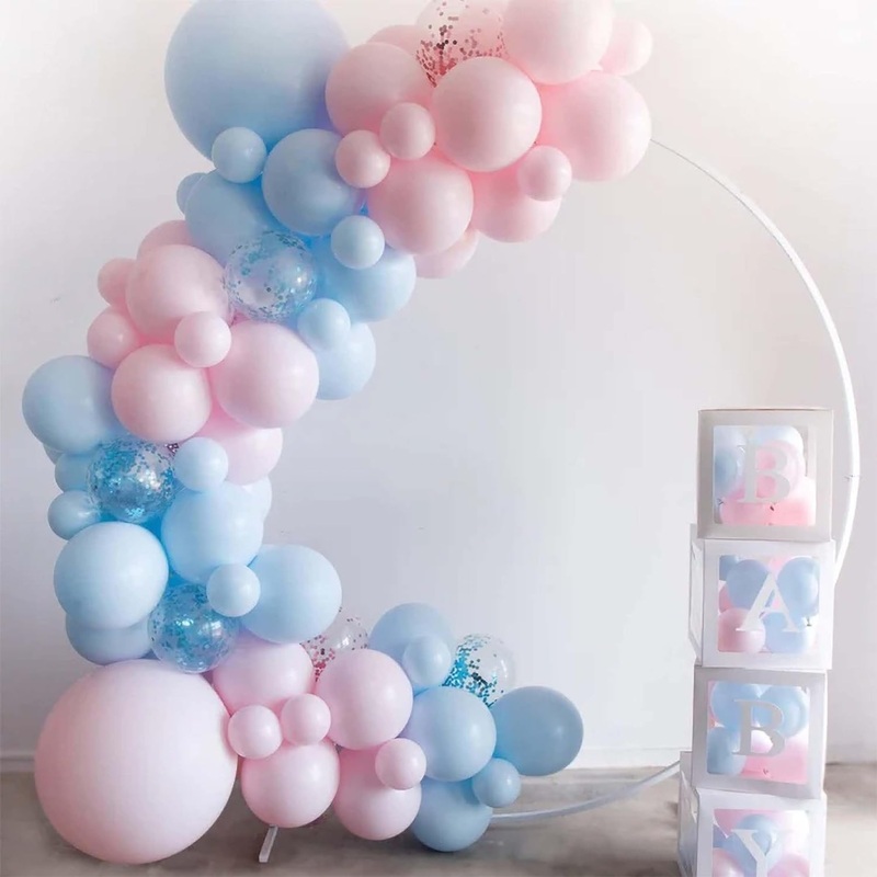 Pastel theme balloons DIY decoration Kit