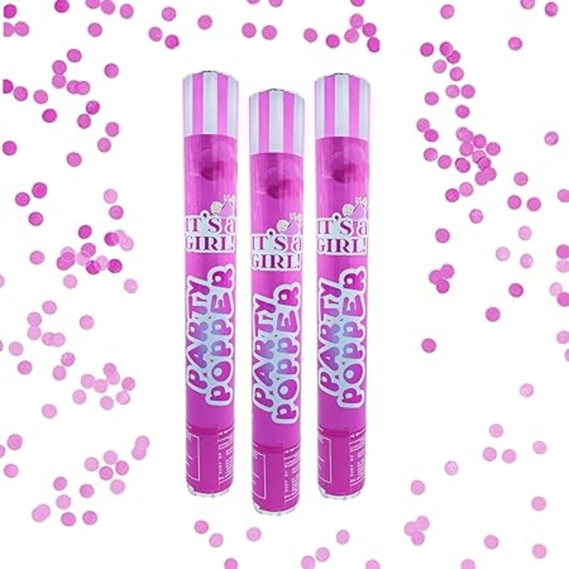 Pink Party Popper for girls