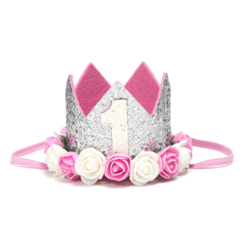 Birthday Number Floral Crowns