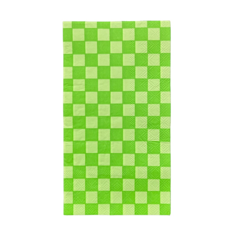 Check It! In The Limelight Check Guest Napkins