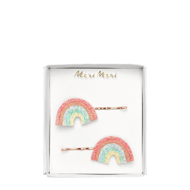 Meri Meri Glitter Rainbow Hair Slides