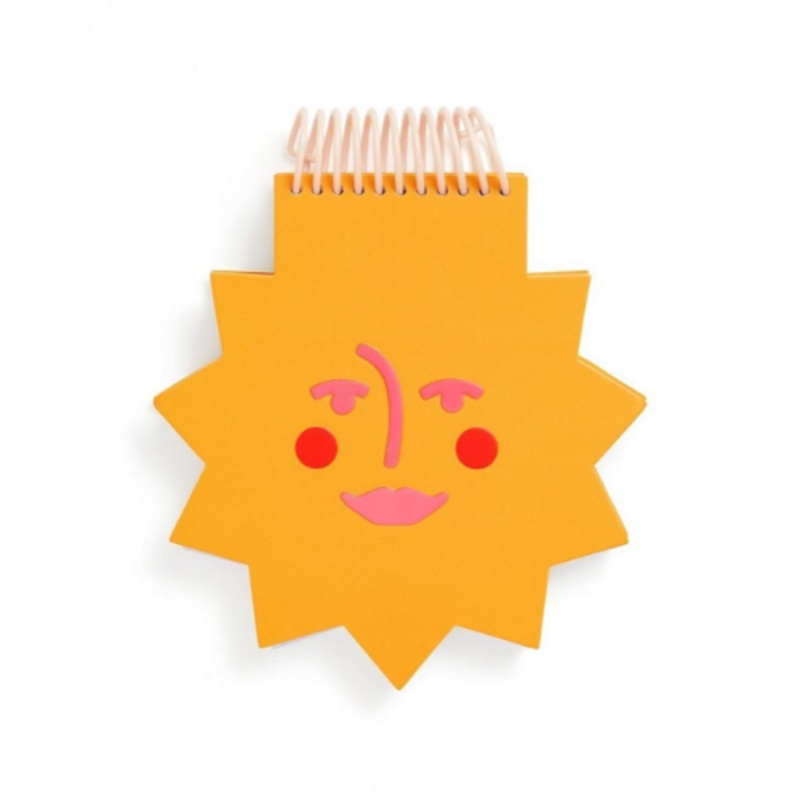 Sun Shaped Notebook