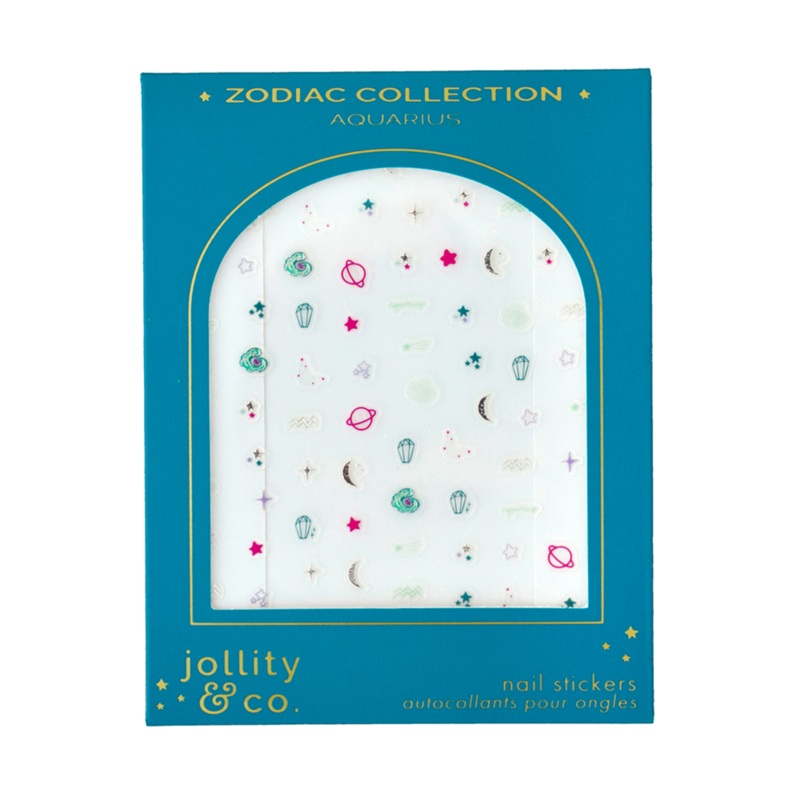 Zodiac Aquarius Nail Stickers