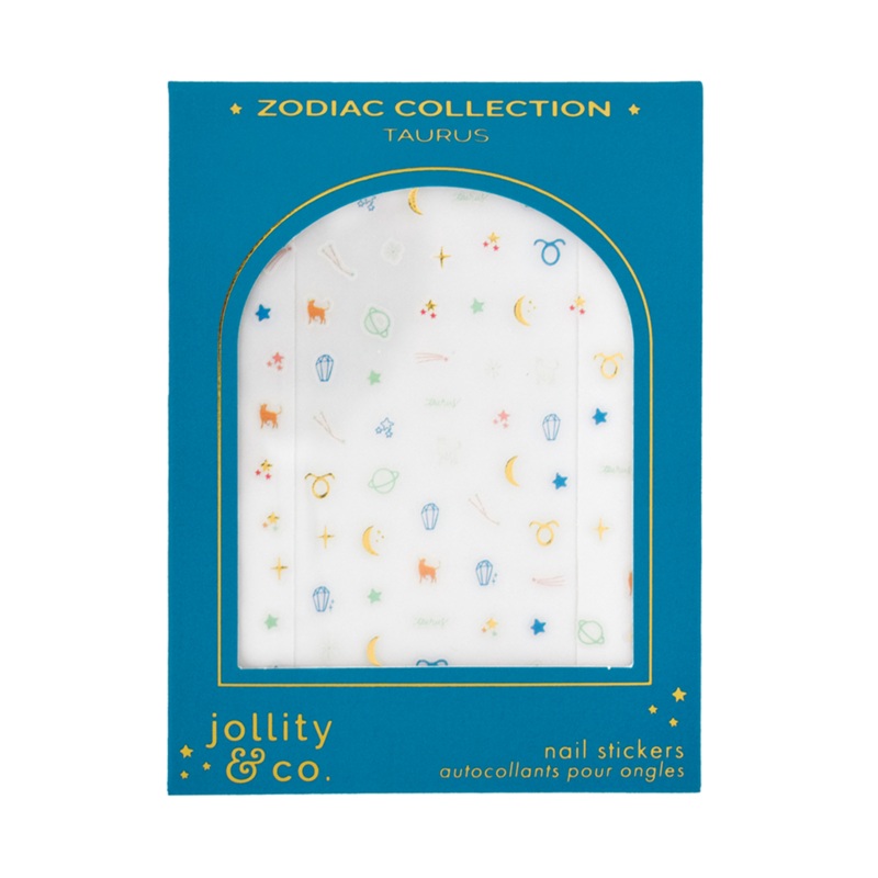 Zodiac Taurus Nail Stickers