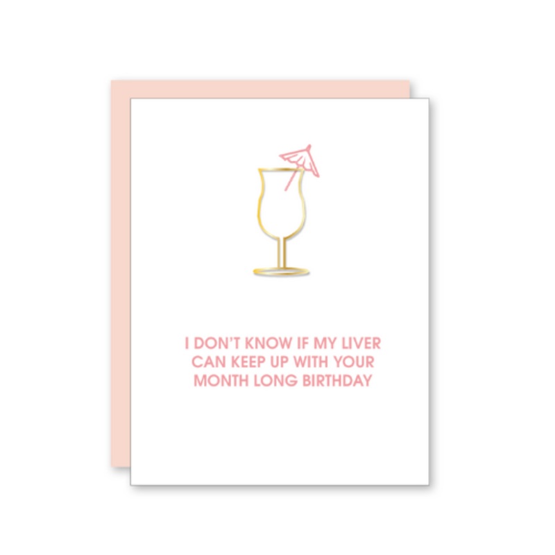 Birthday Month, Greeting Card