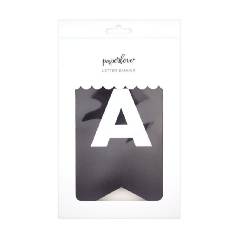 Black Letter Banner