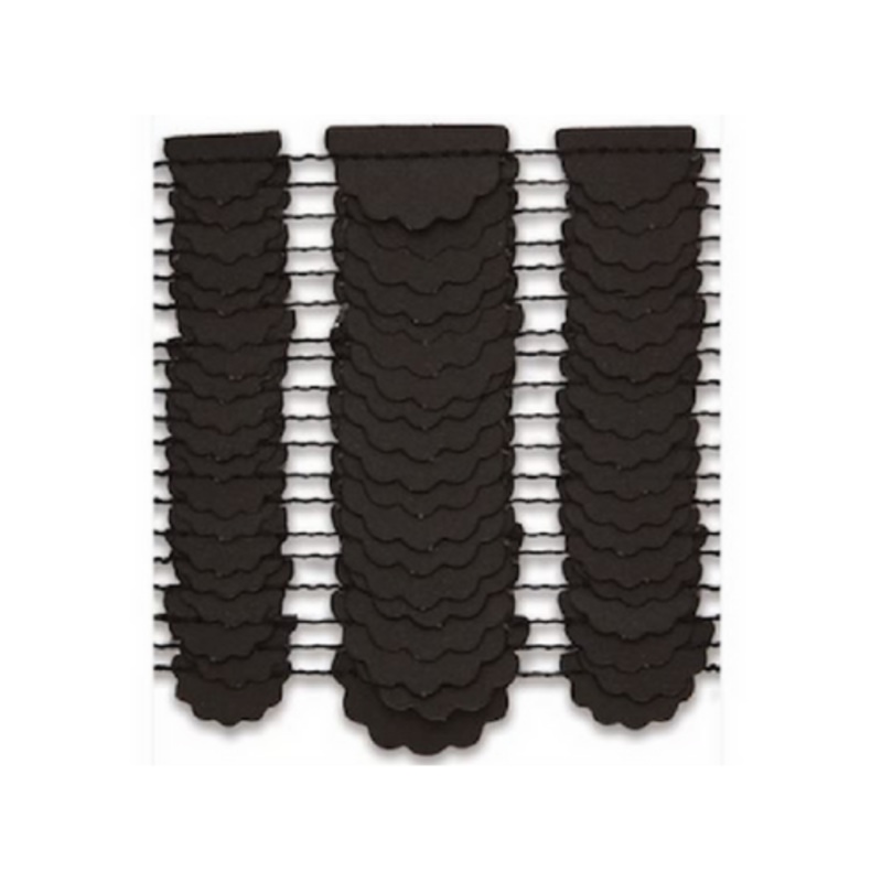Chalkboard Mini Scallop Bunting