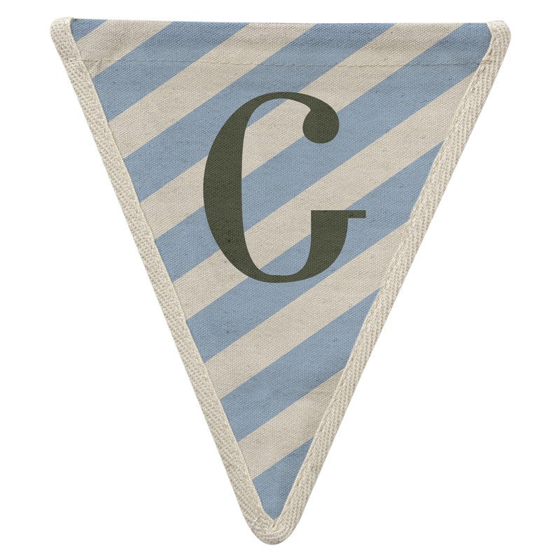 Fabric Bunting Letter G