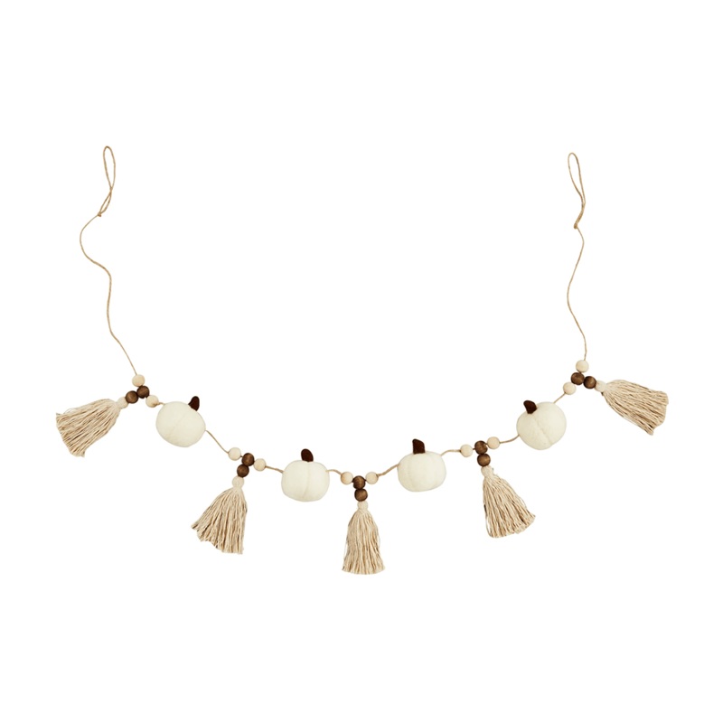 Pumpkin Tassel Garland - 2 Color Options