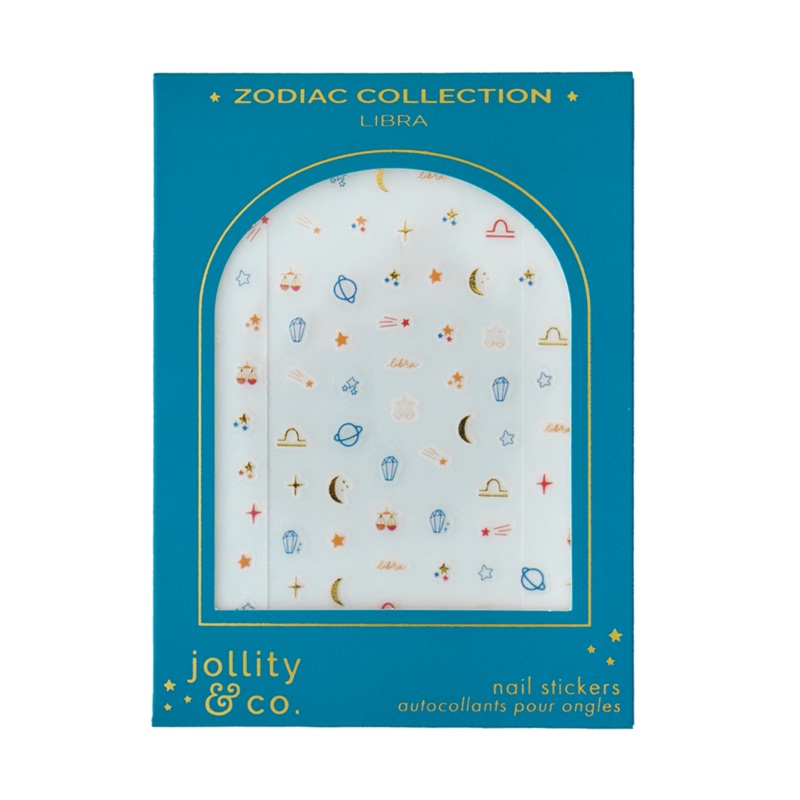 Zodiac Libra Nail Stickers