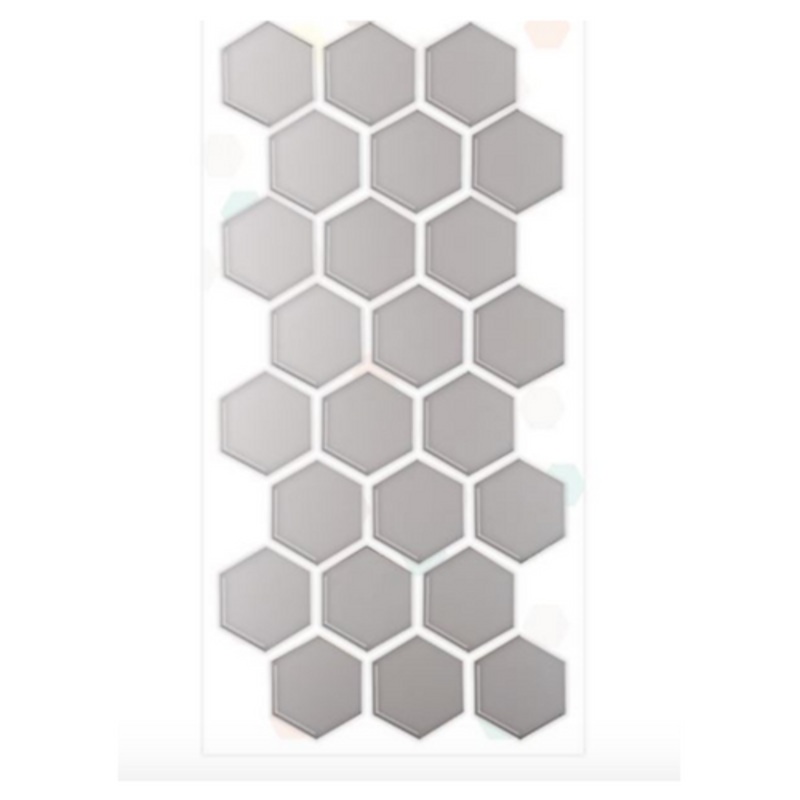 Adhesive Hexagon Mirror Shapes