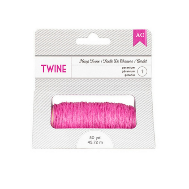 Bakers or Hemp Twine - Pink