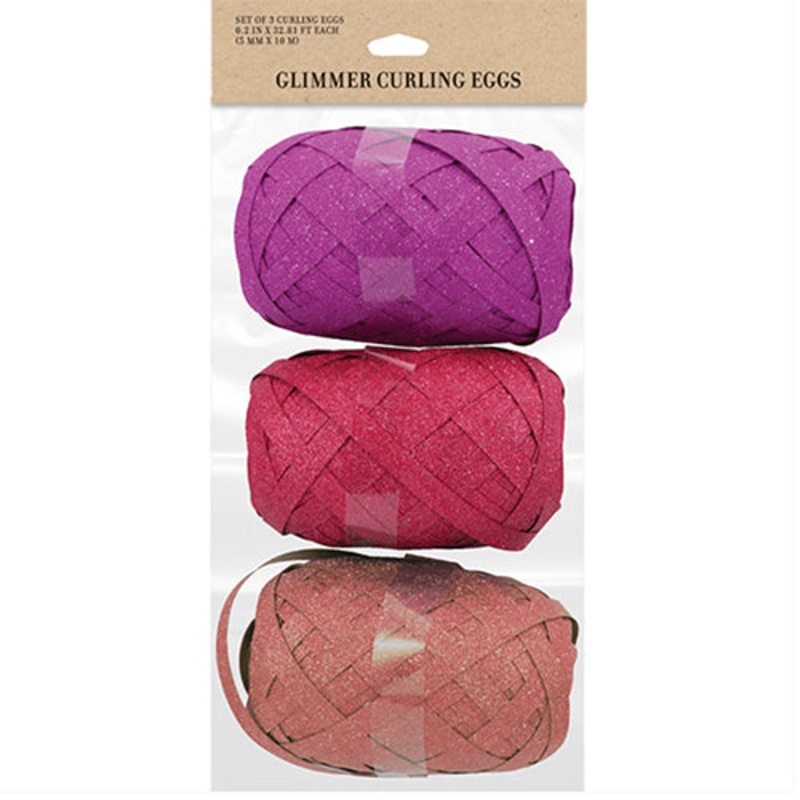 Glitter Ribbon - Set of 3