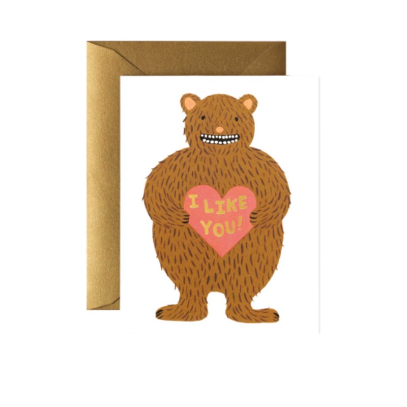 "I Like You" Card