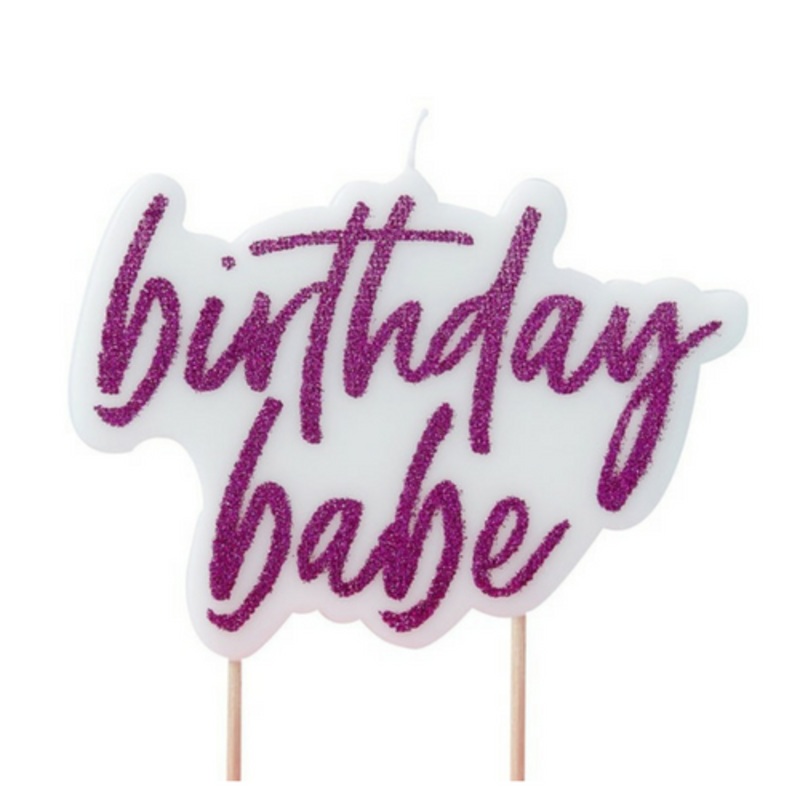 Birthday Babe Candle