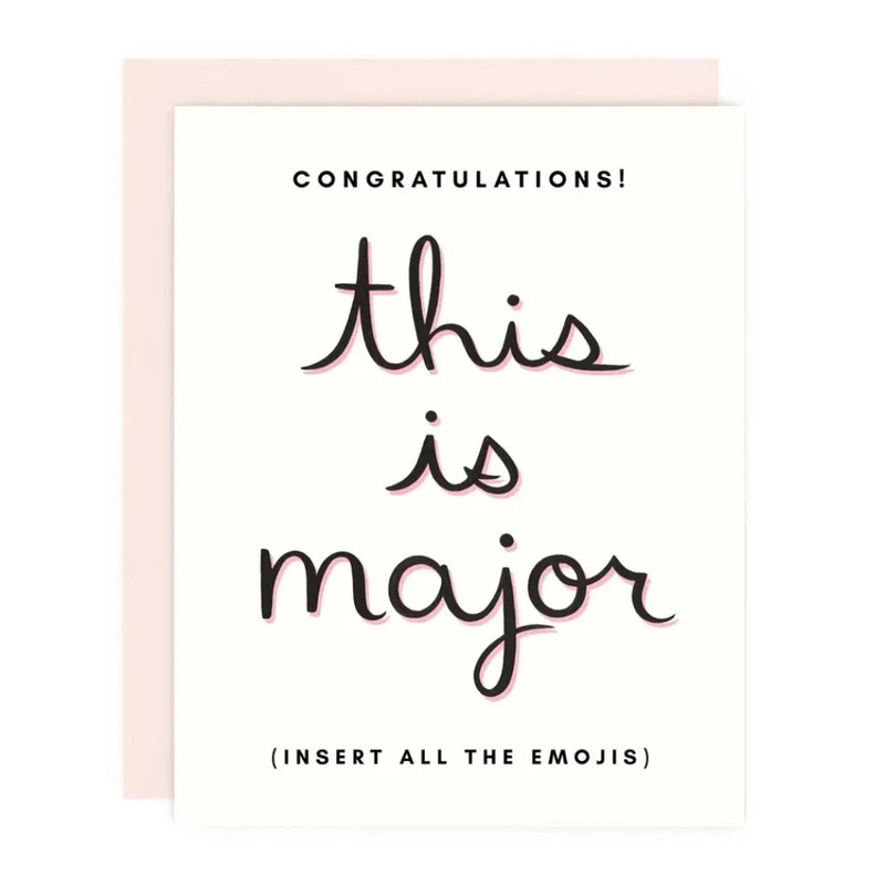 "Major Congrats" Greeting Card