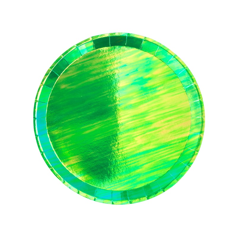 Posh Emerald City Round Dessert Plates