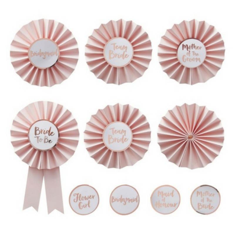 Team Bride Badge Kit
