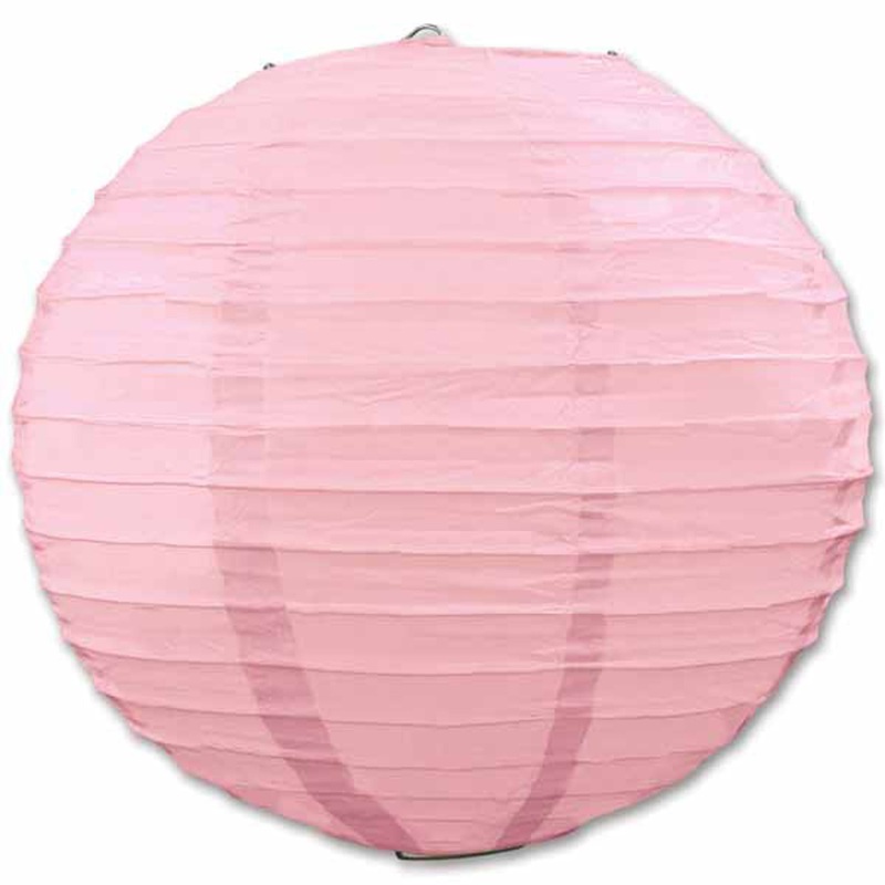Pink Paper Lanterns (3 Pack) - 9 " Diameter.