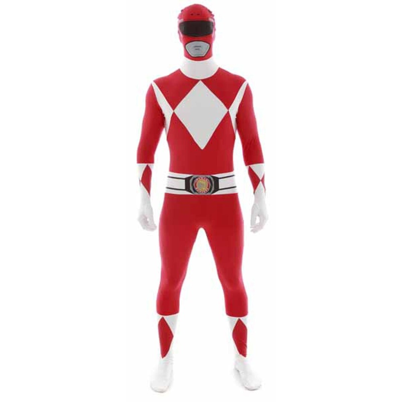 Red Power Ranger Morphsuit - Medium Size