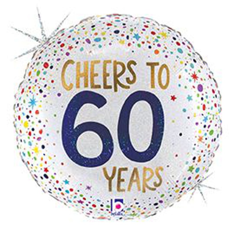 60Th Birthday Balloon Decoration Set.