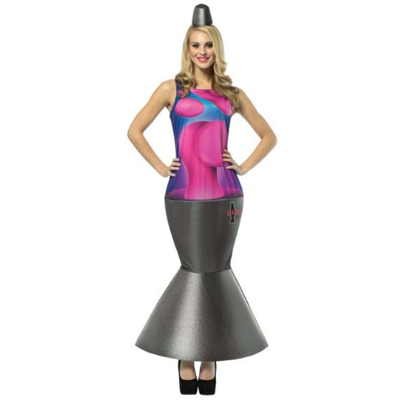 Colorful Lava Lamp Dress - Adult N/A 2015