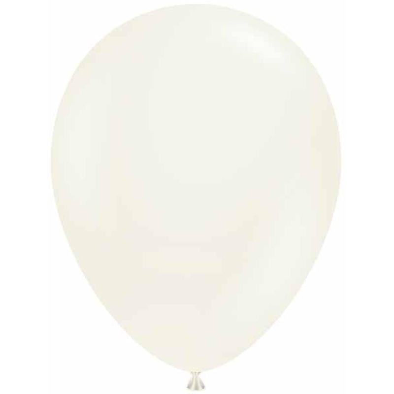 Tuftex Metallic Lace Latex White Balloons (100/Pk)