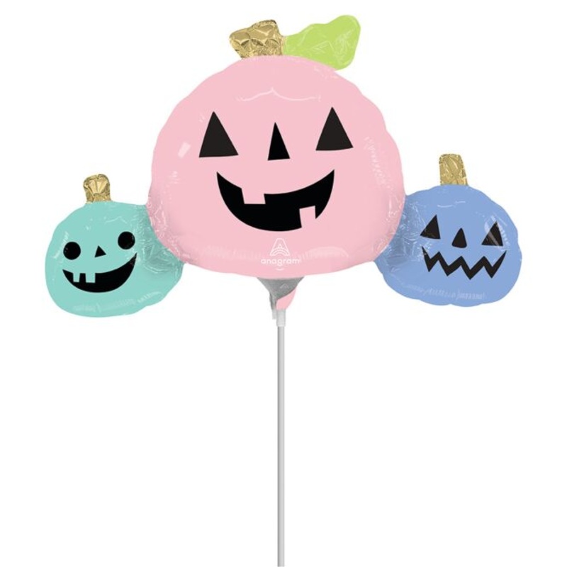 14 Pastel Pumpkin Trio Balloon