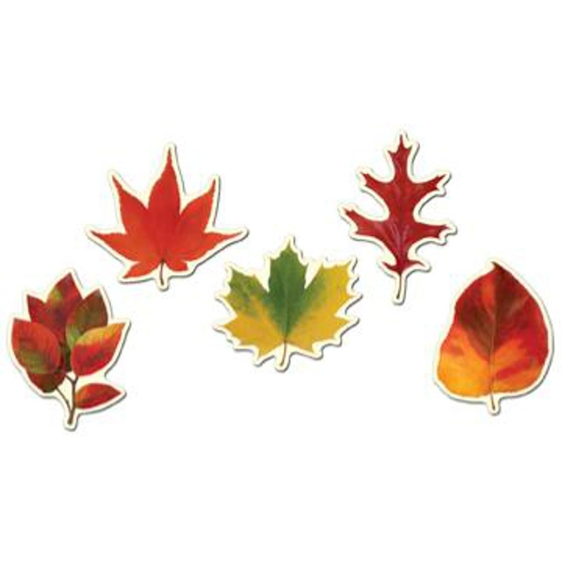 4"-4" Mini Leaf Cutouts (30/Pk)